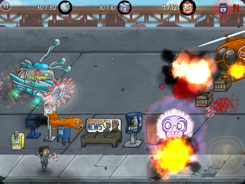 Screenshot of Alien Hero